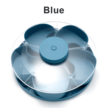 Divided Spin and Snack Serving Tray