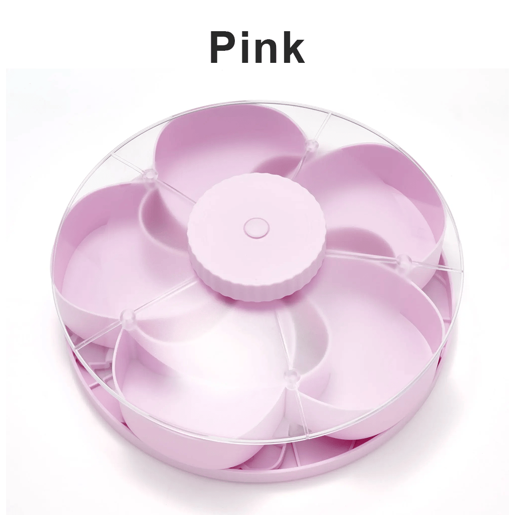 Divided Spin and Snack Serving Tray