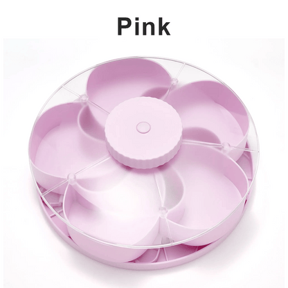 Divided Spin and Snack Serving Tray