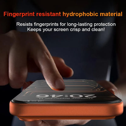 📱2026 New Screen Protector For iPhone -Fingerprint-Proof Dust Free Without Bubbles