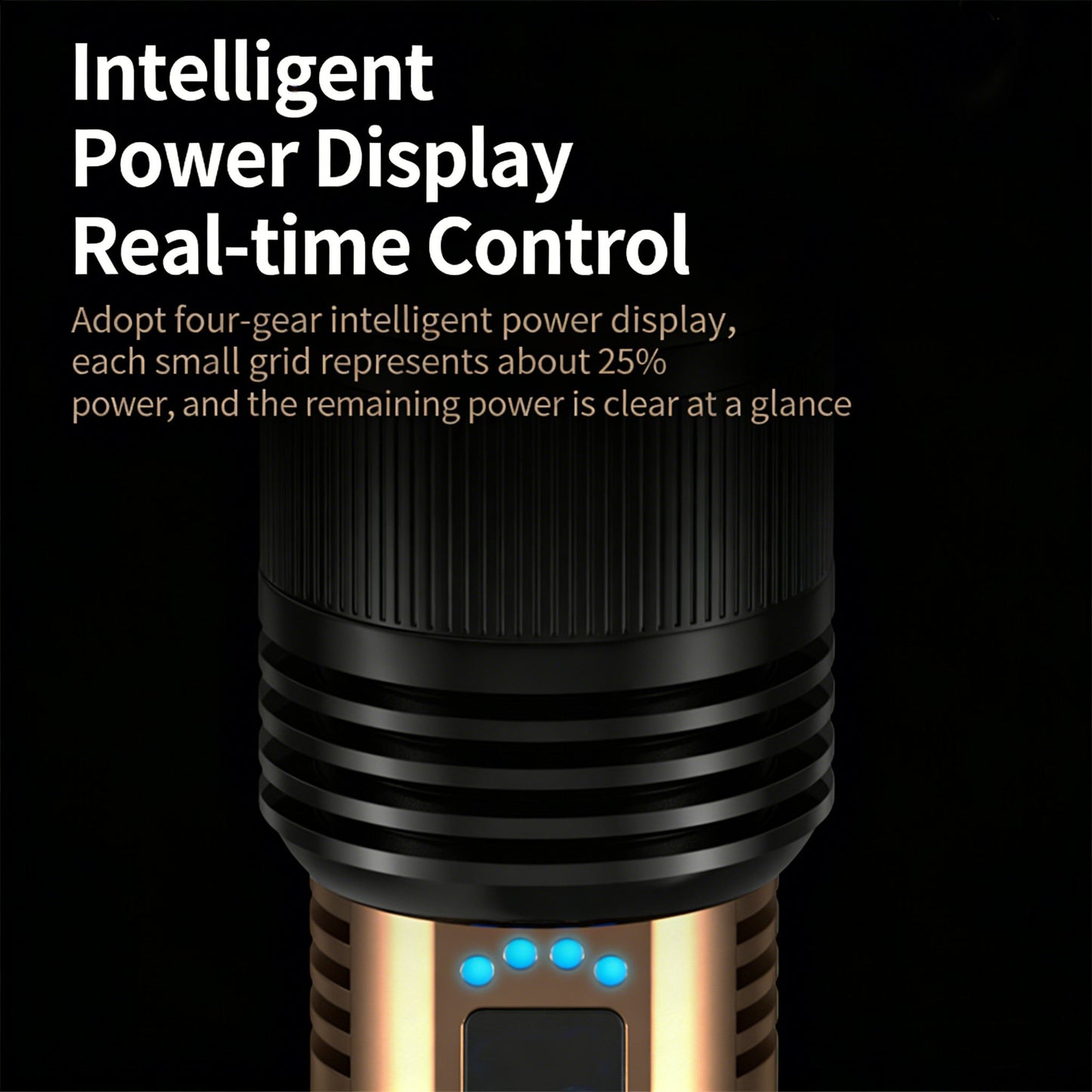 🔦 Rechargeable Outdoor Long-Range Ultra-Bright Laser Flashlight