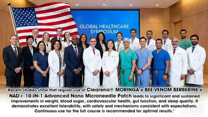 Moringa Berberine 10-in-1 Advanced Nano Microneedle Patch BEST