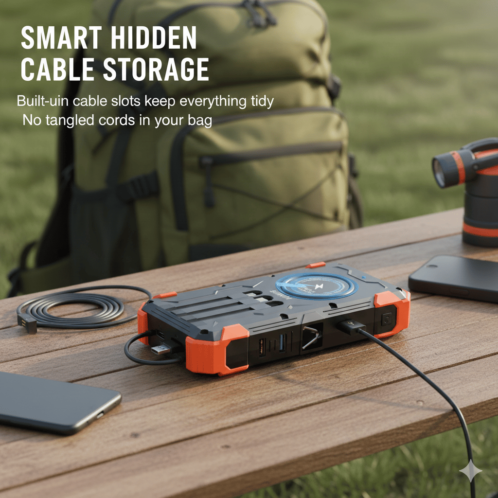 42800 mAh Solar Charger Power Bank Wireless Charger