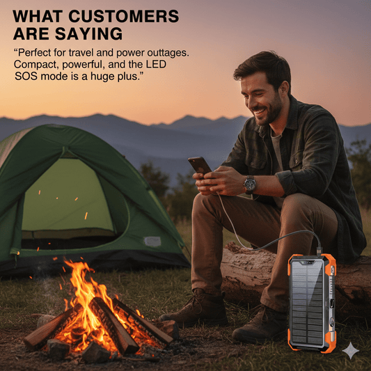 42800 mAh Solar Charger Power Bank Wireless Charger